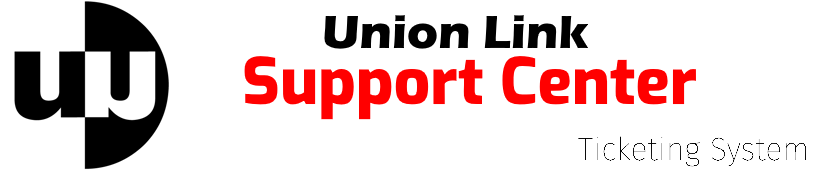 Union Link :: Support Ticket System